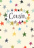 Cute Birthday Card - Star - Cousin created by Love Lucy Illustration