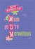 Cute Mother's Day Crossword Mum design - funny Mum you're marvellous created by Quitting Hollywood