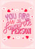 Valentines Card - You are my favourite person created by Rhiannon Young