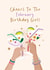'Cheers To The February Birthday Girl' - Cute Birthday Card For Her created by Studio Mads