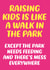Funny Mother's Day Card - A Walk in the Park created by Dean Morris Cards