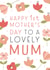 Floral Mother's Day Card - 1st - Lovely Mum created by Juniper and Rose Studio