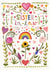 Pretty Birthday Card - Sister-in-law - Floral created by Love Lucy Illustration
