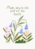 Cute Mother's Day Card - Bunch of Flower's - Pretty created by Jessica Smith Illustration 