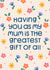 Cute Mother's Day Card - Greatest Gift Of All created by katie illustrated