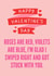 Funny Valentines Day card for couple that met on a dating webiste. created by My Touch