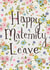 Cute Maternity Leave Card - Flowers - Pretty created by Love Lucy Illustration