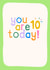 Cute Birthday card - 10/10th - Child created by Zoe Spry