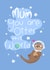 Punny Mother’s Day Card - Mum - Otter this world created by Hannah Gabriel