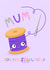 Cute Card For Mum - Mother's Day Card - Lovely Mum - Crafts - Sewing - Threads created by Ludicrous Prints