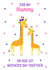 Giraffe 1st Mother's Day Card created by Simply Nix