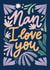 Cute Mother's Day Card - I love you, nan created by Natalia Gonzalez