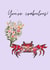 Cute crab card for every occasion- You're crabulous created by Lisa Green