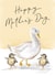 Cute  Mother's Day Card - Goose and Duck created by Making Meadows Ltd