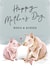 Cute Mother's Day Card - Hogs & Kisses created by Making Meadows Ltd