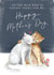 Cute Mother's Day Card - Cats - Always There For Me created by Making Meadows Ltd