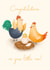 Cute New Baby Card - Little One - Chicken created by Green Elephant Cards