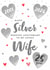 Cute Anniversary Card - Wife - 2026 - Silver created by Juniper and Rose Studio