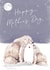 Cute Mother's Day Card - Polar Bear - Traditional created by Making Meadows Ltd