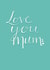 Love you Mum hand lettered typography - Mother's Day or Birthday created by Missycards