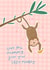 Cute Mother’s Day Card - for Mummy - Little Monkey created by Charley Muttitt