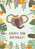 2nd Birthday Card | Elephant Card | Animal | Kids | Children's | Gender Neutral created by Ricicle Cards
