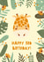 3rd Birthday Card | Giraffe Card | Animal | Kids | Children's | Gender Neutral created by Ricicle Cards