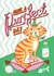 Cute Birthday Card - Purrfect - Cat created by Jacqueline Colley