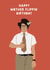 Funny Birthday Card - Richard Ayoade - Moss IT Crowd created by Lucy Maggie Designs