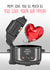 Funny Mother’s Day card - Mum, love you as much as you love your Air Fryer! created by Ilan Asher