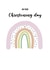 Cute Christening Cards - Rainbow created by @Laura Lonsdale Designs