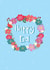 Cute Eid Card - Floral Wreath created by @Laura Lonsdale Designs