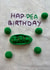 Funny Birthday Card for anyone - crochet peas - Hap-pea Birthday created by Crochethology