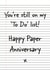 Cheeky anniversary card - First - To Do List created by Dani Verbeeten