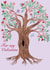 A Beautiful Tree of Hearts with Butterflies for Your Valentine. created by Designs by Vivi