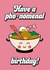 Cute birthday card - Pho - Phenomenal - Pun created by Blush & Blossom 