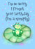 Cute Belated Birthday Card With Funny Frog created by Nina’s Novelties