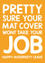 Maternity leave card - funny, cheeky - for work colleague, business owner. created by Thirty Mussels