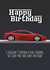 Funny Ferrari Birthday Card created by Christian Williams Design