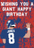 New York Giants Daniel Jones Pun Greeting Card created by MinimalistSport