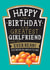 Funny Girlfriend Birthday Card - Heinz Baked Beans created by la la la Designs