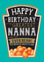 Funny Nanna Happy Birthday Card - Heinz Baked Beans created by  la la la     Designs