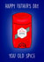 Cheeky Father's Day Card - Old Spice - Deodorant created by Poppy & Mabel