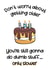 Don't worry about getting older funny birthday card created by Chubby Sparrow