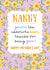 Pretty Mother's Day card - Nanny - From the Heart created by Rebecca Handy