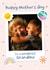Photo2023 Grandma Mothers Day Personalised Photo Card 4051 created by Macie Dot Doodles