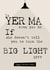 Funny Northern Ireland Mother's Day Card: The Big Light and your Ma. created by smALL Prints NI