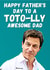 Toto Wolff F1 Funny Mercedes Formula One Father's Day Card for Dad created by Champion Prints