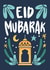 Cute Faith Card - Eid Mubarak created by Natalia Gonzalez