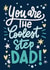 Cute Father's Day Card - Coolest Step Dad created by Natalia Gonzalez